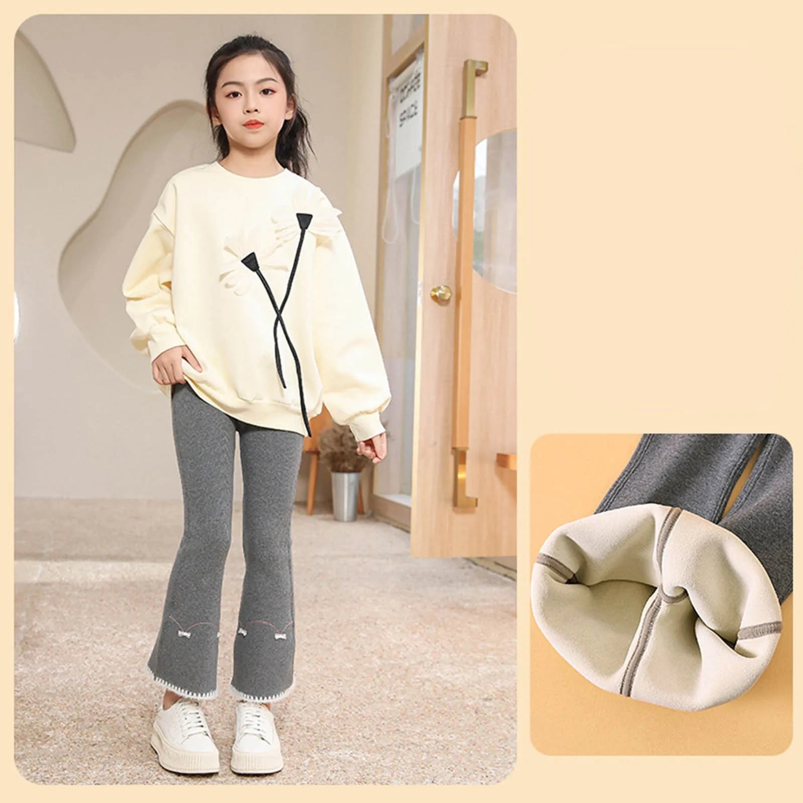 Girls Cotton Leggings